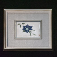 Shippo Cliosonnne Enamel artpanel "clematis"
