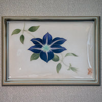 Shippo Cliosonnne Enamel artpanel "clematis"