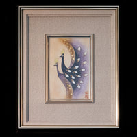 Shippo Cliosonnne Enamel artpanel "peacock"