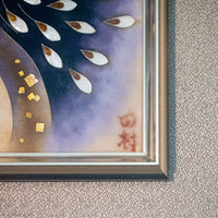 Shippo Cliosonnne Enamel artpanel "peacock"