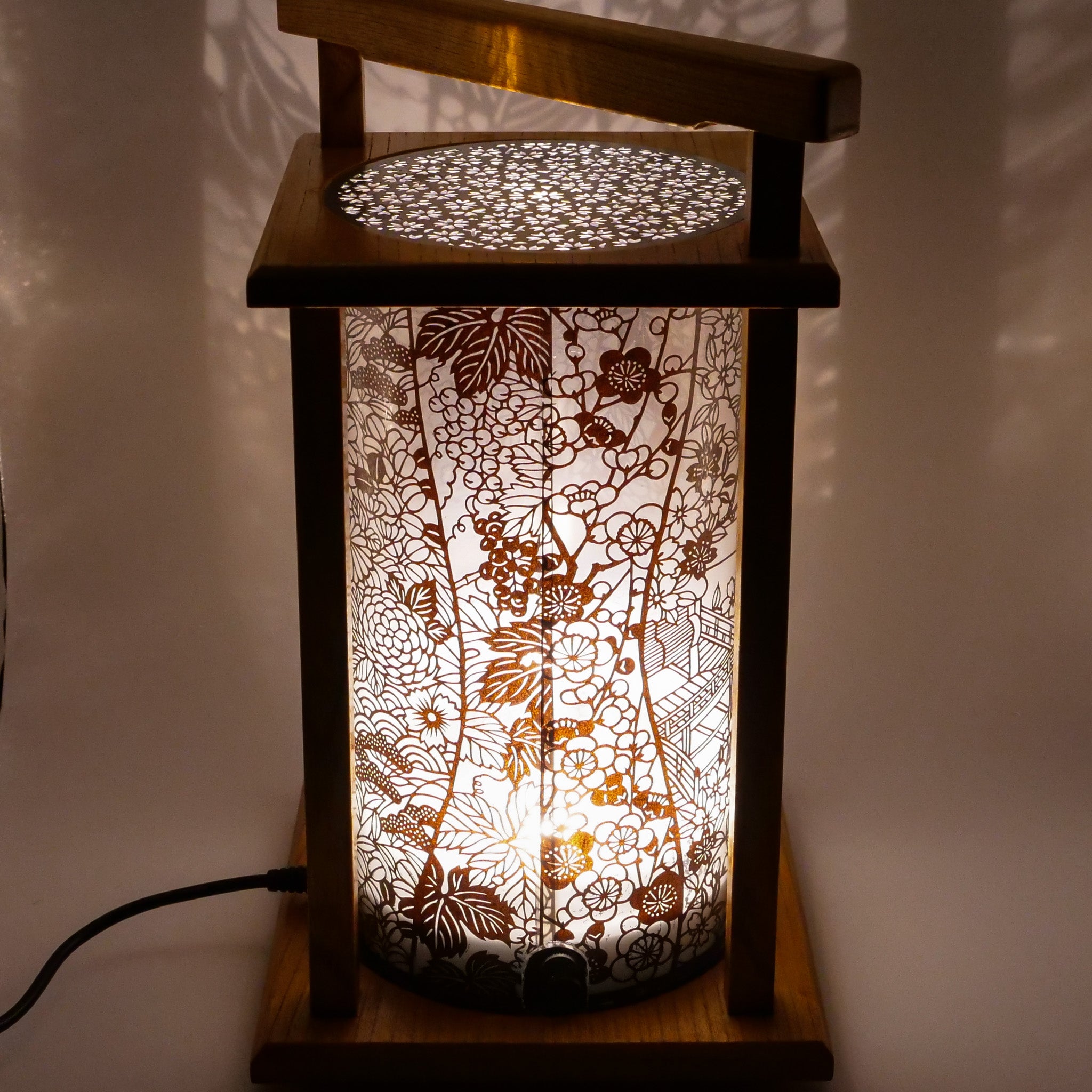 伊勢型紙シリーズ(四季の花)