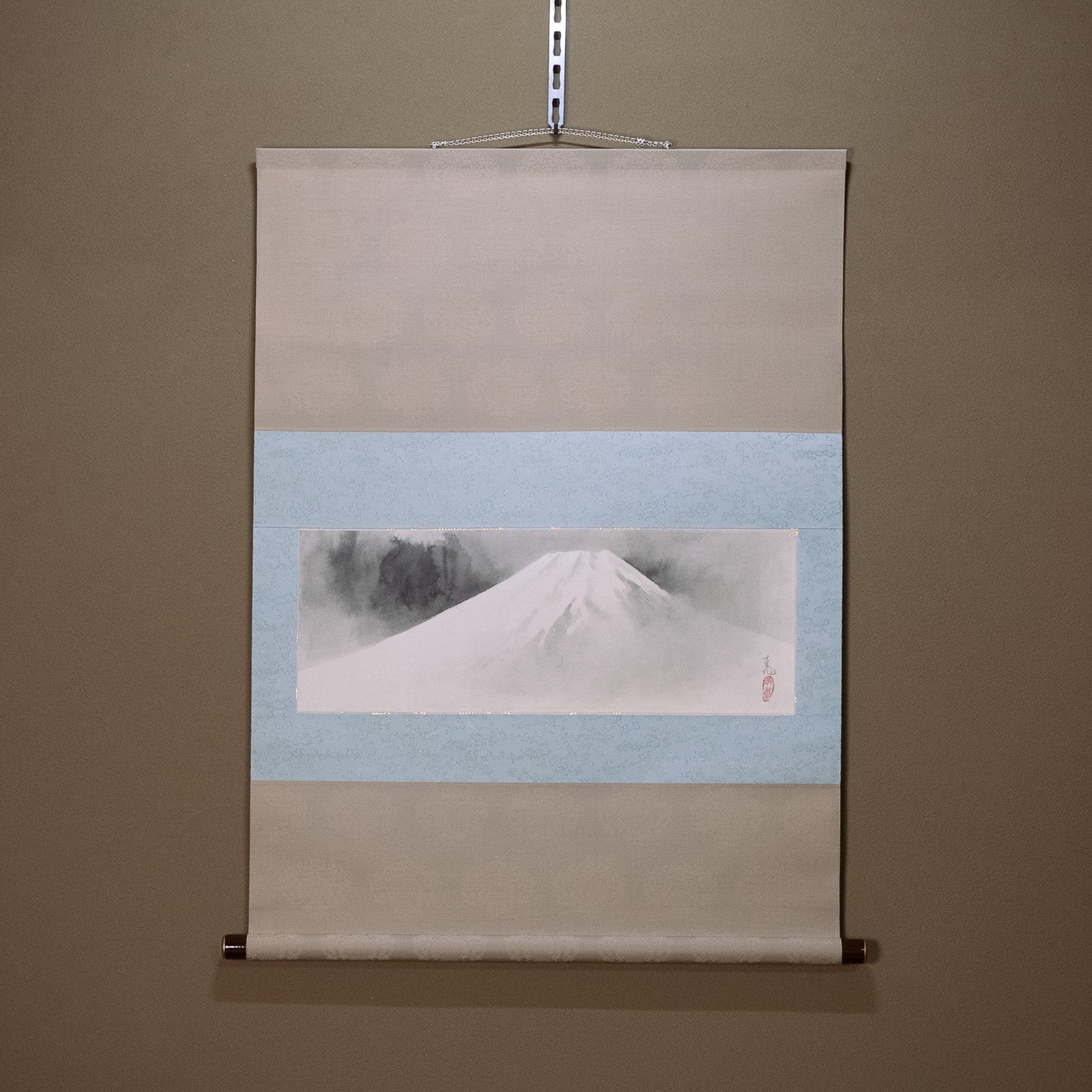 岸野圭作 画「富士」