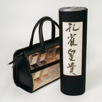 Kyo-KUMIHIMO SANJIKU-KUMIORI® "Kujaku Koki" Black